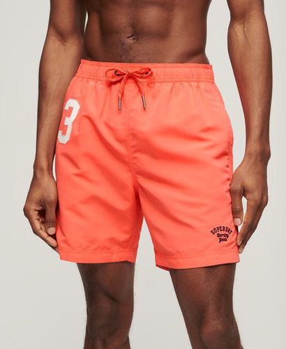 Herren 17-Zoll Polo-Badeshorts aus Recyceltem Material - Größe: S - Xmas deals - Superdry - Modalova