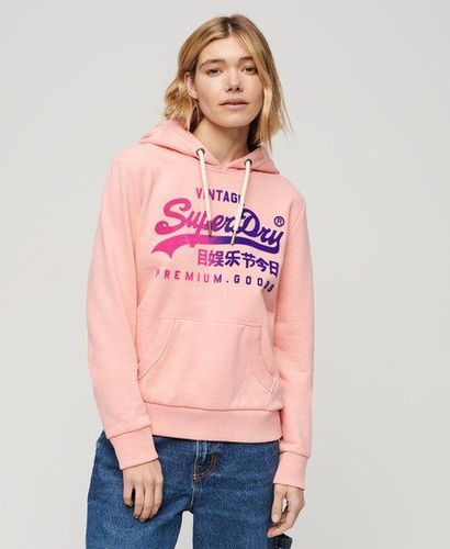 Dames Sweat À Capuche Vintage Logo Ton Sur, , Taille: 36 - Superdry - Modalova