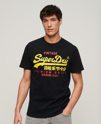 Herren Vintage Logo Duo T-Shirt - Größe: M - Superdry - Modalova