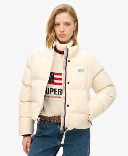 Damen Verkürzte Sports Steppjacke - Größe: 40 - Superdry - Modalova
