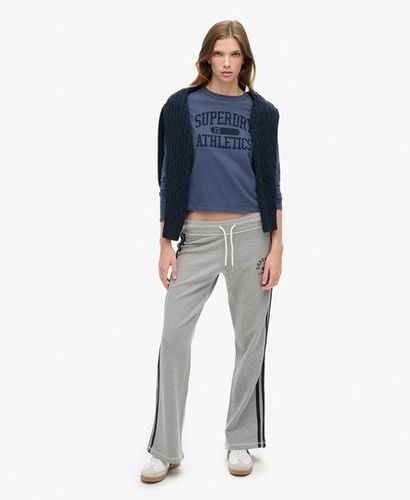 Pantalon de Survêtement évasé à Rayures Athletic Essentials Taille: 40 - Superdry - Modalova