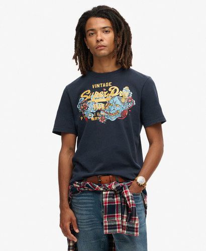 Herren Tokyo T-Shirt mit Grafik - Größe: Xxl - Superdry - Modalova