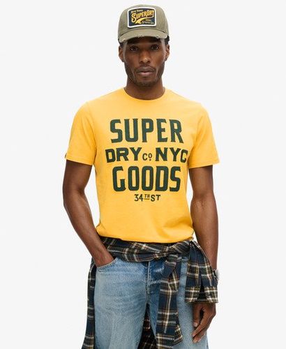 T-shirt Avec Motif Script Brodé Taille: L - Superdry - Modalova