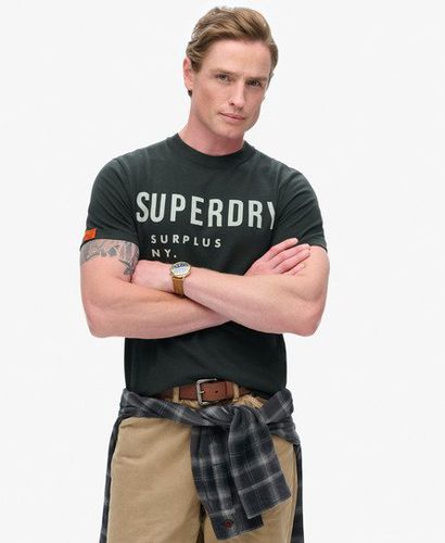 Herren Surplus T-Shirt mit Grafik - Größe: S - Superdry - Modalova