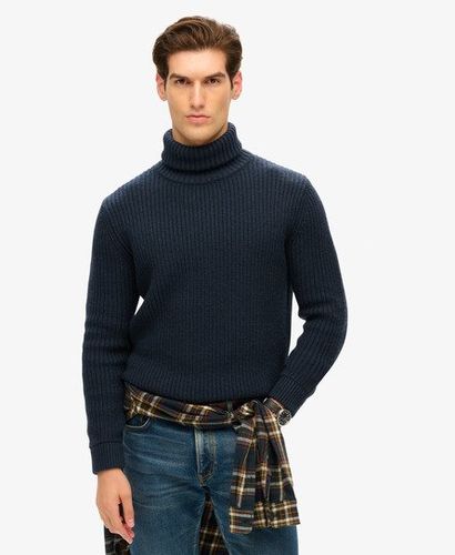 Pull Texturé à col Roulé Merchant Store Taille: Xxl - Superdry - Modalova