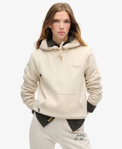 Damen Essential Hoodie mit Logo - Größe: 44 - Superdry - Modalova