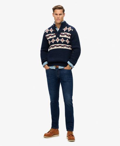 Herren Schmale Vintage-Jeans mit Geradem Bein - Größe: 30/32 - Superdry - Modalova