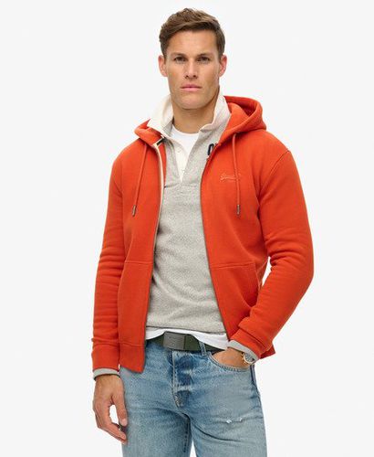 Men's Essential Kapuzenjacke mit Logo - Größe: M - Superdry - Modalova