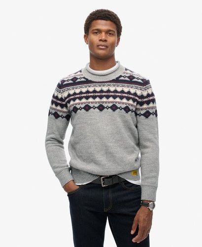 Pull Jacquard à col Roulé Taille: L - Superdry - Modalova