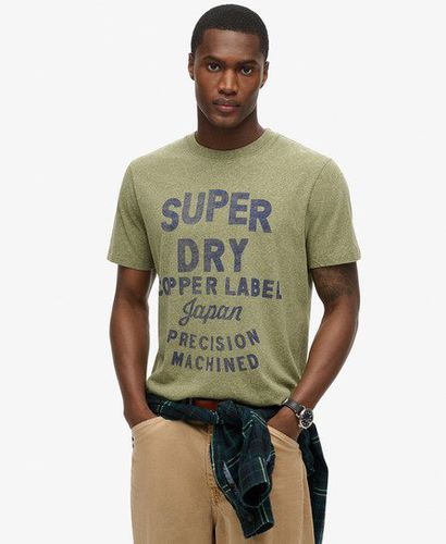 Herren Copper Label Workwear T-Shirt - Größe: L - Superdry - Modalova