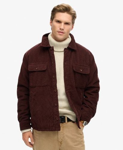 Herren Surplus Cordsamt-hemdjacke - Größe: S - Superdry - Modalova