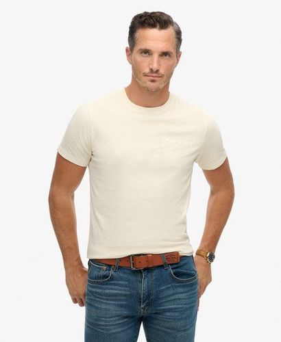 Herren Venue T-shirt mit Farblich Abgestimmtem Logo - Größe: Xxl - Superdry - Modalova