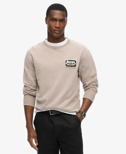 Sweat ras du cou Ample Mechanic Taille: M - Superdry - Modalova