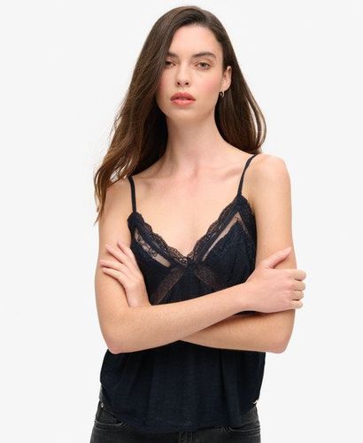 Caraco en Dentelle Ibiza Ajouré Taille: 44 - Superdry - Modalova
