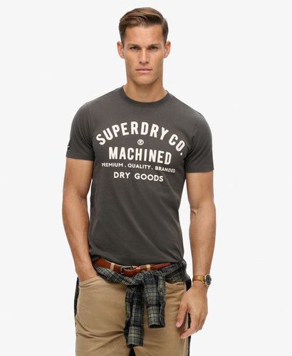 Herren Machined Goods Workwear T-Shirt - Größe: Xxl - Superdry - Modalova