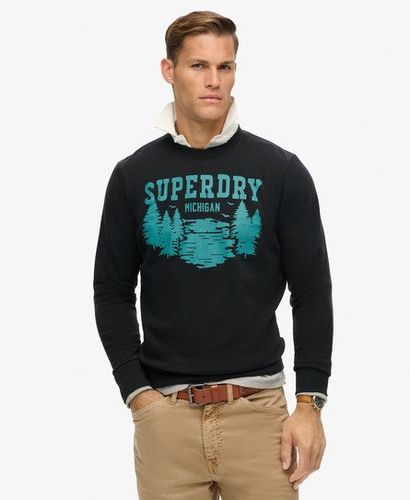 Sweat ras du cou à Motif Outdoors Taille: Xxl - Superdry - Modalova