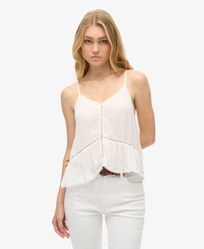 Damen Trägertop mit Schnürung - Größe: 36 - Superdry - Modalova