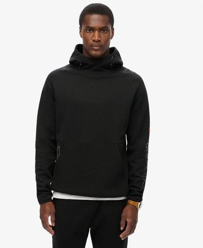 Herren Lockeres Tech Hoodie mit Logo - Größe: XL - Superdry - Modalova