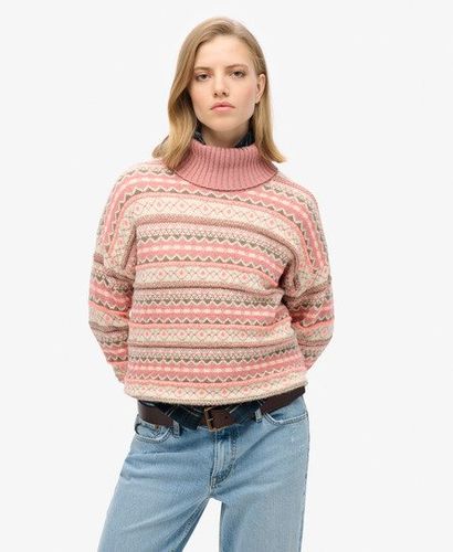 Damen Strukturierter Pullover mit Streifenmuster - Größe: 38 - Superdry - Modalova