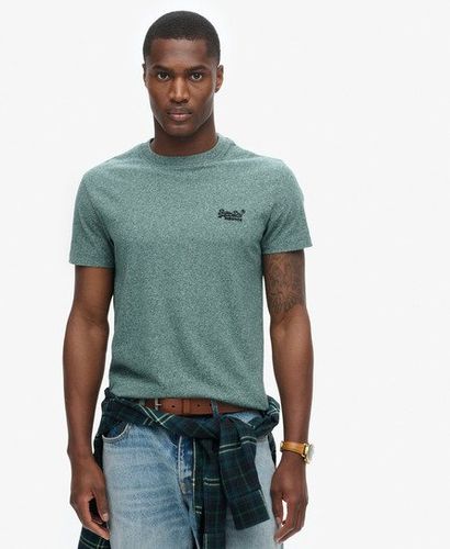 Herren Essential T-Shirt aus Bio-Baumwolle mit Logo - Größe: Xxl - Superdry - Modalova