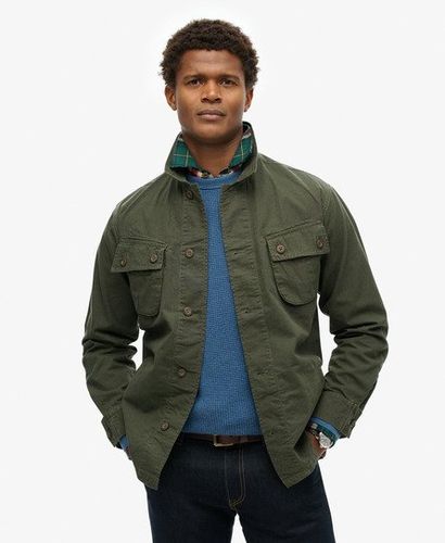 Herren Military Hemdjacke - Größe: XL - Superdry - Modalova