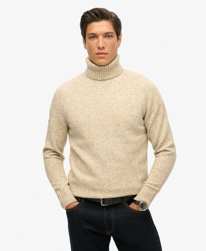 Herren Angerauter Rollkragenpullover - Größe: XL - Superdry - Modalova