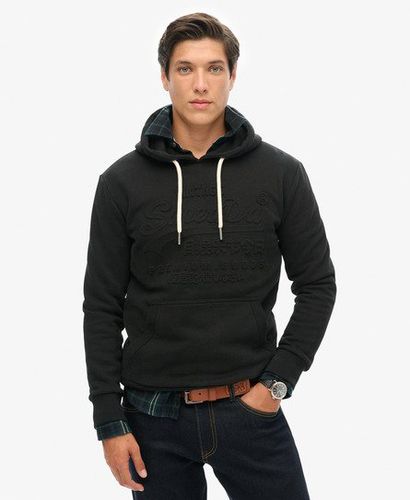 Herren Hoodie mit Geprägter Grafik - Größe: S - Superdry - Modalova