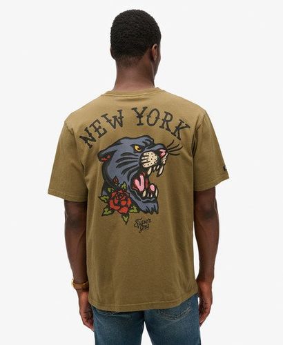 T-shirt à Motif Tatouage Taille: L - Superdry - Modalova