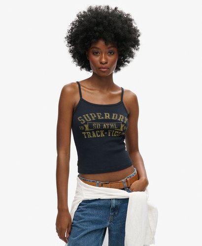 Caraco Côtelé à Motif Athletic College Taille: 10-12 - Superdry - Modalova