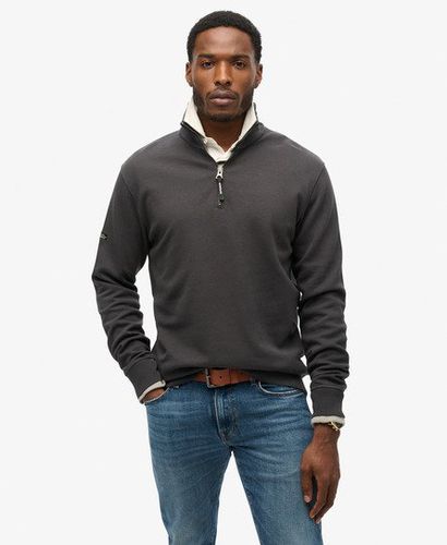 Herren Utility Henley Sweatshirt mit Logo - Größe: S - Superdry - Modalova