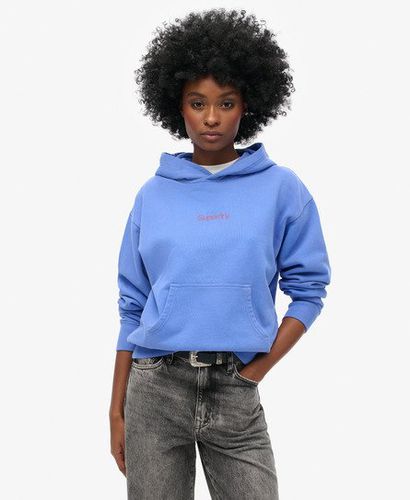 Damen City Hoodie mit Lockerer Passform und Core-Logo, Größe: 38 - Superdry - Modalova