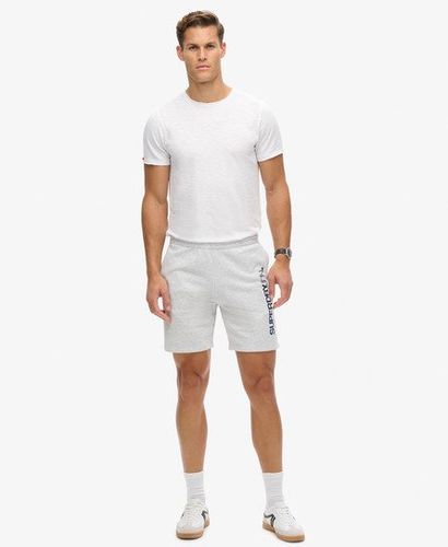 Herren Locker Geschnittene Sportswear Shorts mit Logo - Größe: S - Superdry - Modalova