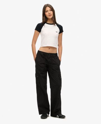 Damen Utility-Hose mit Niedriger Leibhöhe - Größe: 38 - Superdry - Modalova