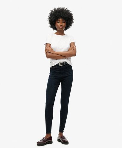 Damen Skinny Jeans aus Bio-Baumwolle mit Hohem Bund - Größe: 32/30 - Superdry - Modalova