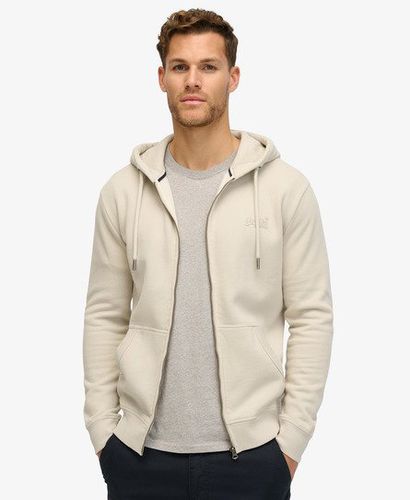 Herren Essential Kapuzenjacke mit Logo - Größe: L - Superdry - Modalova