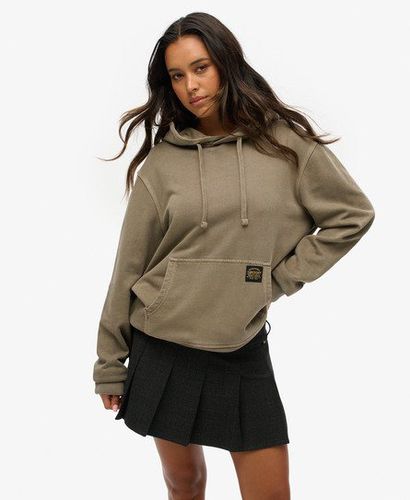 Damen Hoodie mit Lockerer Passform und Kontrastnaht - Größe: Xxl - Superdry - Modalova