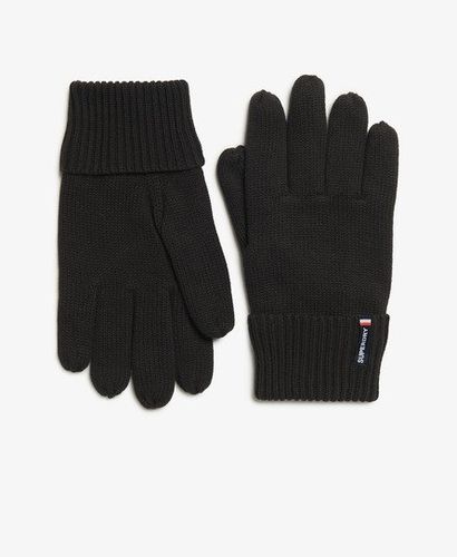 Herren Essential Strickhandschuhe mit Logo - Größe: 1Größe - Superdry - Modalova