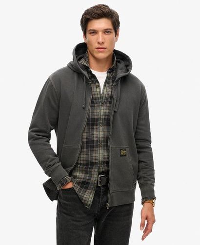Herren Lässige Kapuzenjacke mit Kontrastnaht - Größe: M - Superdry - Modalova