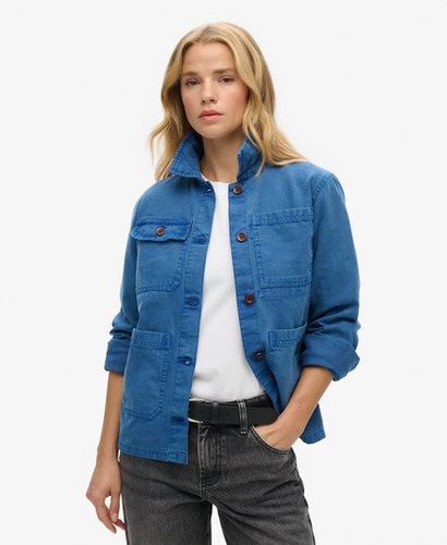 Damen Chore Jacke Mit Vier Taschen, , Größe: 40 - Superdry - Modalova