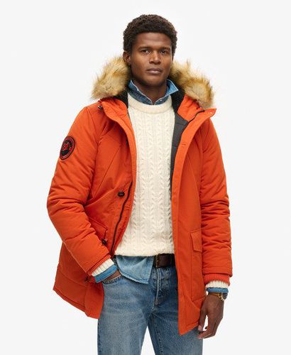 Herren Everest Parka mit Kunstfellkapuze - Größe: S - Xmas deals - Superdry - Modalova