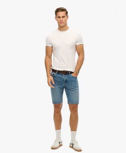 Herren Gerade Geschnittene Vintage Shorts - Größe: 32 - Superdry - Modalova