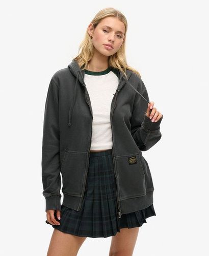 Sweat à Capuche Zippé OverTaille Décontracté à Surpiqûres Taille: Xxl - Superdry - Modalova