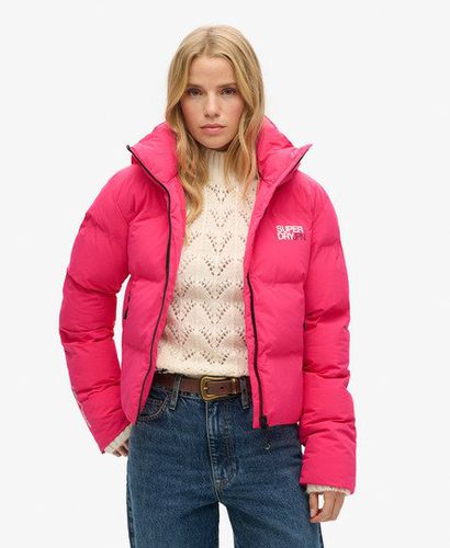 Women's Kastige Steppjacke mit Kapuze - Größe: 44 - Xmas deals - Superdry - Modalova