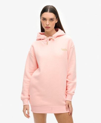 Women's Essential Hoodie-Kleid - Größe: 6-8 - Superdry - Modalova