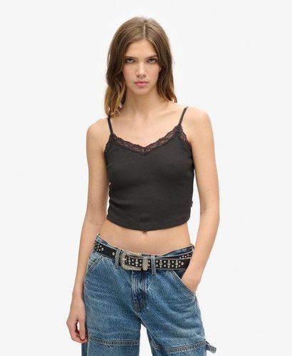 Caraco Court à Liseré en Dentelle Athletic Essentials Taille: 6-8 - Superdry - Modalova