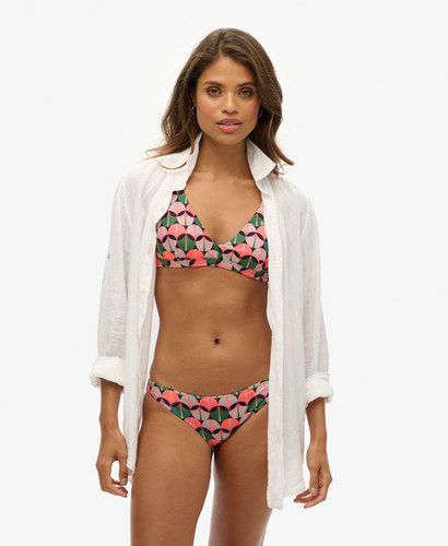 Damen Triangel-Bikinioberteil mit überkreuzten Rückenträgern - Größe: 38 - Xmas deals - Superdry - Modalova