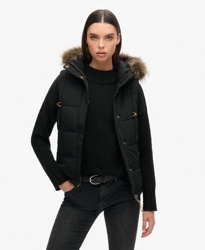 Veste Sans Manches en Fausse Fourrure Everest Taille: 44 - Superdry - Modalova