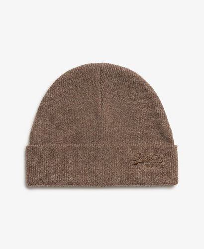 Bonnet en Maille Avec Logo Essential Taille: 1Taille - Superdry - Modalova