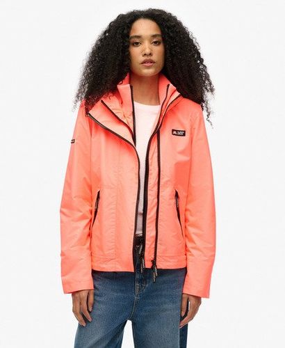 Damen Mountain Windbreaker Jacke mit Kapuze - Größe: 46 - Superdry - Modalova