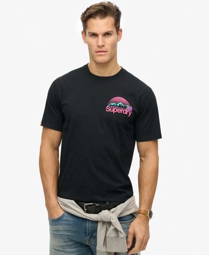 Herren Great Outdoors T-shirt mit Core Logo im Brustbereich - Größe: Xxl - Superdry - Modalova